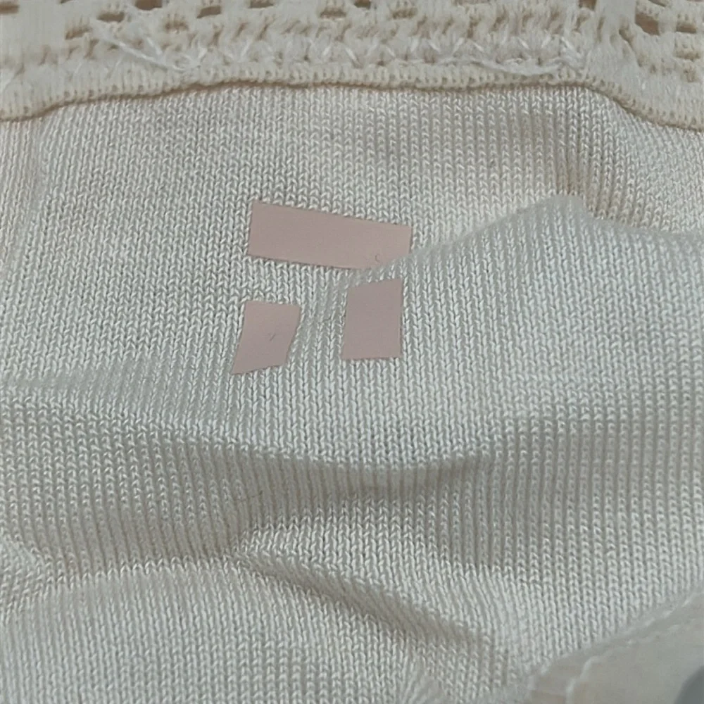 Tommy John Second Skin Lace Thong Soft Pink XL NWT